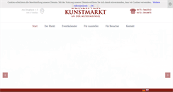 Desktop Screenshot of kunstmarkt-berlin.com